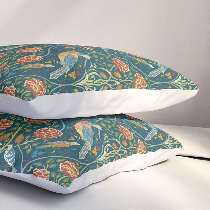 William Morris "Seasons by May" 1. Pillow Sham Gallery Image 3
