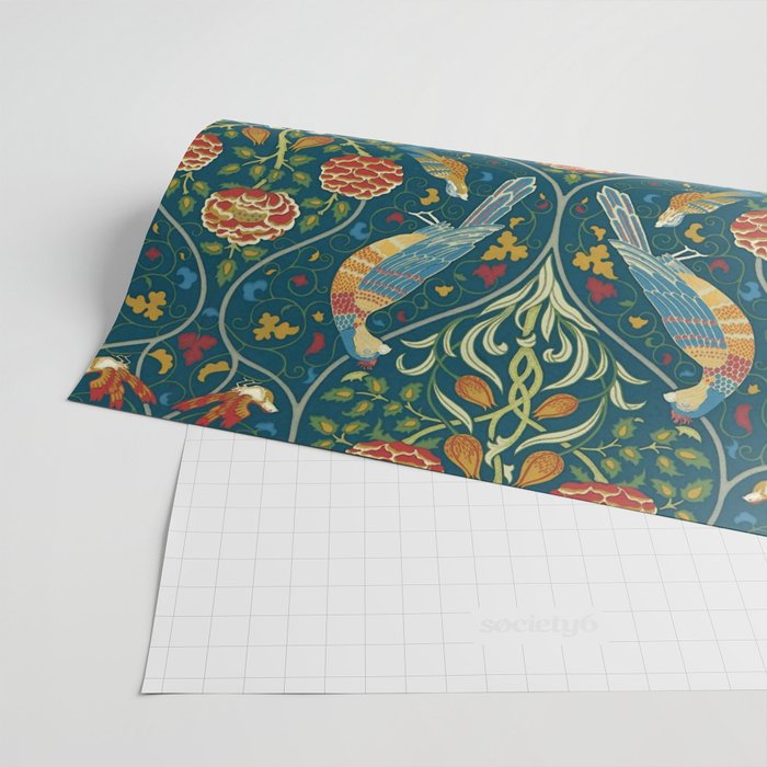 William Morris "Seasons by May" 1. Wrapping Paper Gallery Image 2