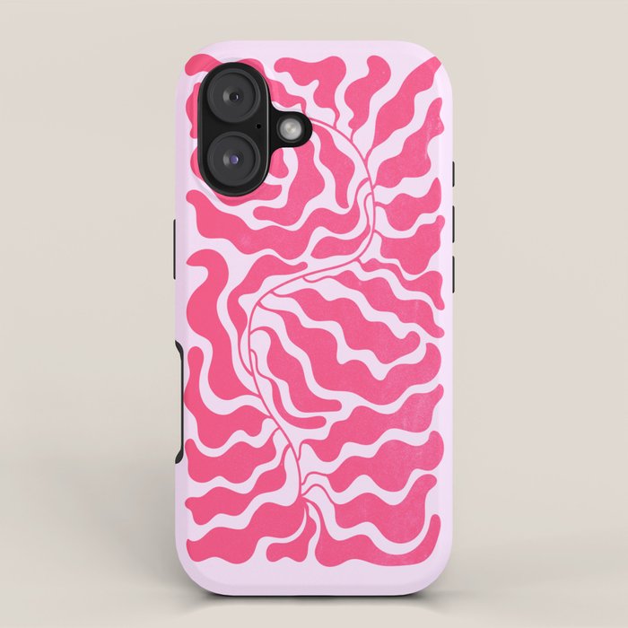 Wild Ferns: Wine Edition iPhone Case Gallery Image 1