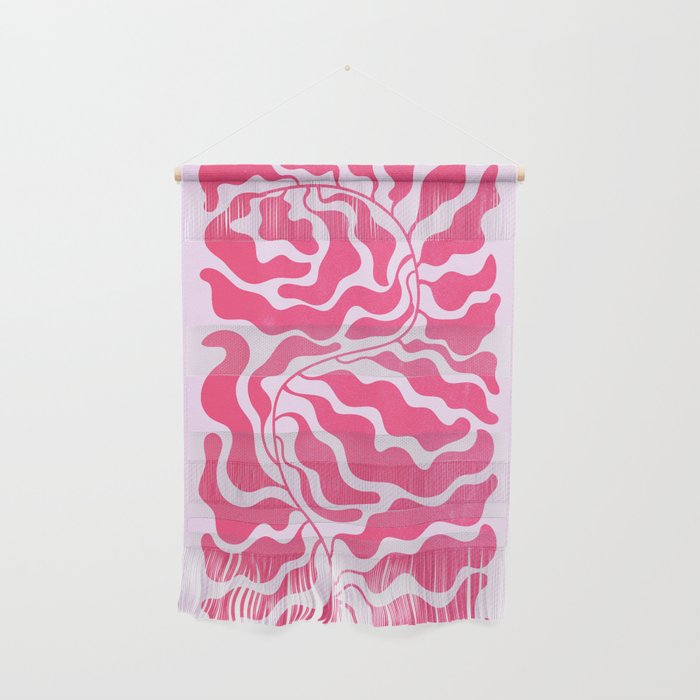 Wild Ferns: Wine Edition Wall Hanging Gallery Image 1