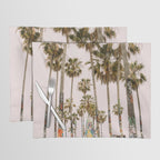 Palm Trees on Venice Beach - Los Angeles California Travel Photography Placemat Gallery Image 1