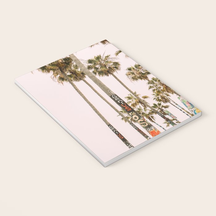 Palm Trees on Venice Beach - Los Angeles California Travel Photography Notebook Gallery Image 3