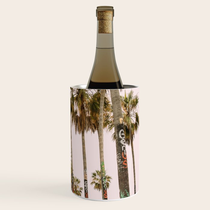 Palm Trees on Venice Beach - Los Angeles California Travel Photography Wine Chiller Gallery Image 3