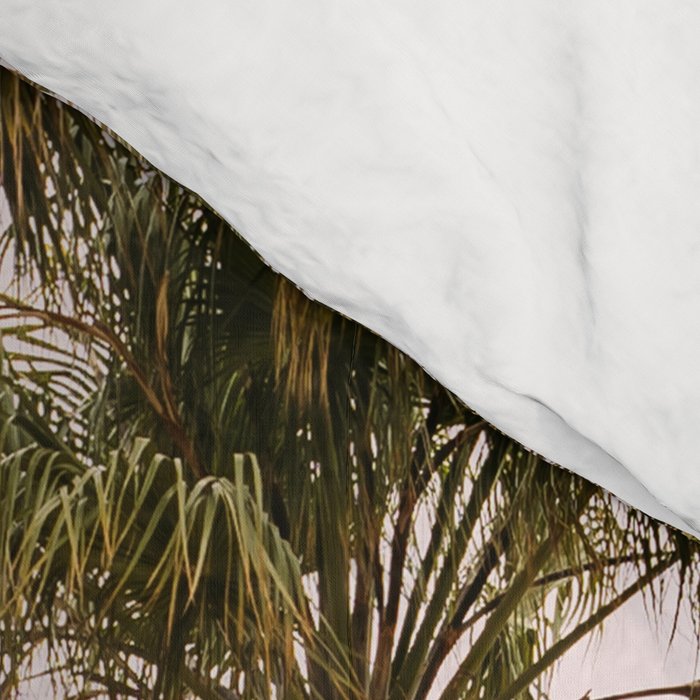 Palm Trees on Venice Beach - Los Angeles California Travel Photography Comforter Gallery Image 4