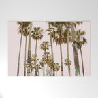 Palm Trees on Venice Beach - Los Angeles California Travel Photography Welcome Mat Gallery Image 1