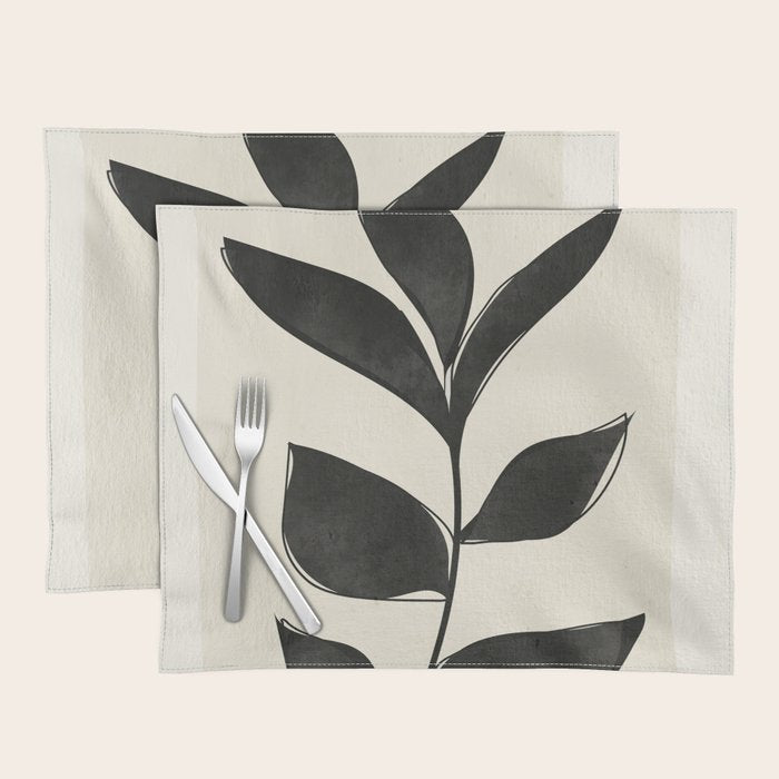 minimal plant 11 Placemat Gallery Image 1