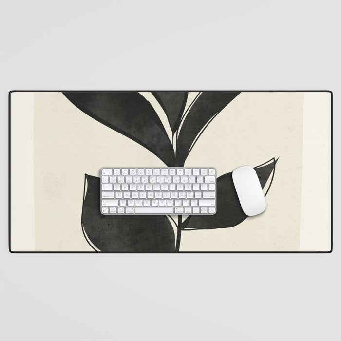 minimal plant 11 Desk Mat Gallery Image 1
