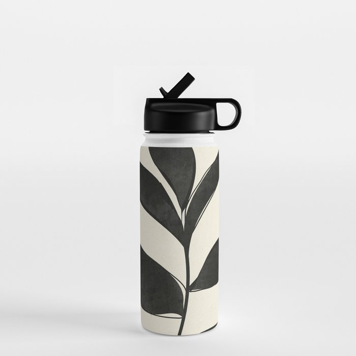 minimal plant 11 Water Bottle Gallery Image 1