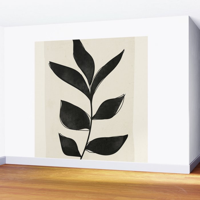 minimal plant 11 Wall Mural Gallery Image 2