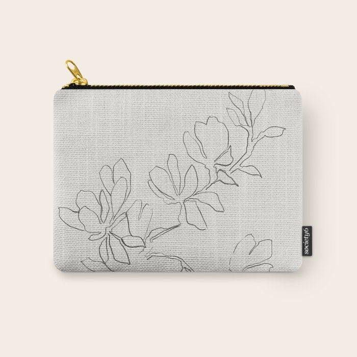 Floral Study no. 4 Carry All Pouch Gallery Image 1