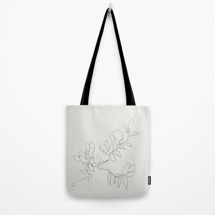 Floral Study no. 4 Tote Bag Gallery Image 2