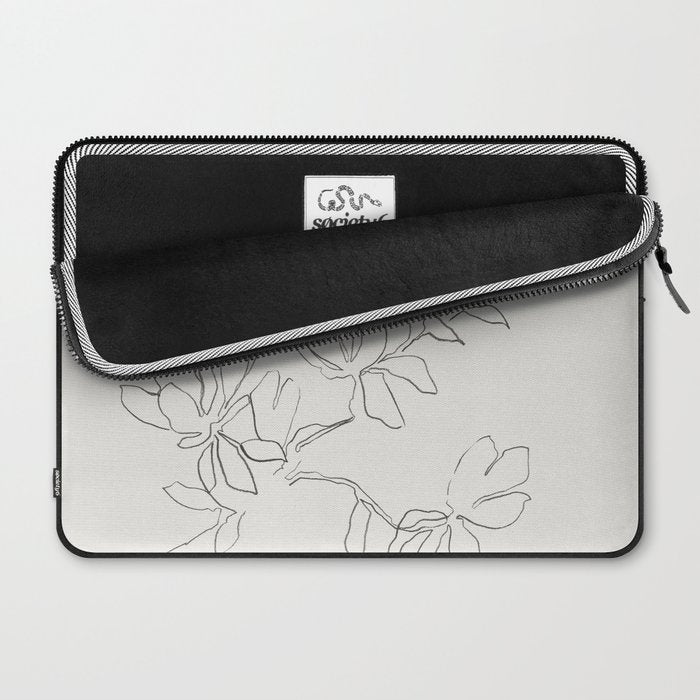 Floral Study no. 4 Laptop Sleeve Gallery Image 2