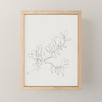 Floral Study no. 4 Mini Art Print Gallery Image 1