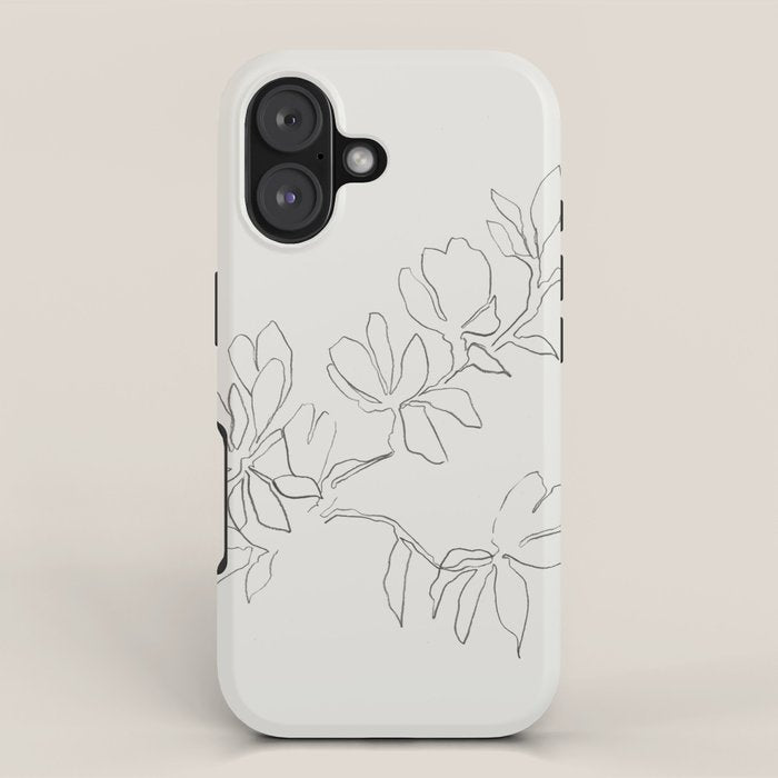 Floral Study no. 4 iPhone Case Gallery Image 1