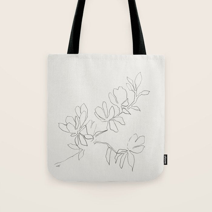 Floral Study no. 4 Tote Bag Gallery Image 1