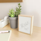 Floral Study no. 4 Mini Art Print Gallery Image 2