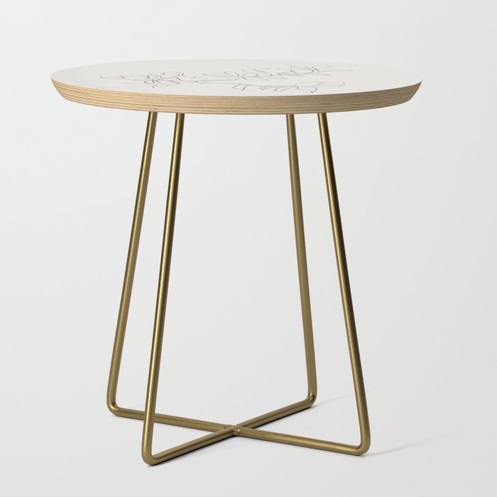 Floral Study no. 4 Side Table Gallery Image 1