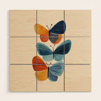 Dancing Butterflies Wood Wall Art Gallery Image 1