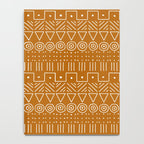 Mudcloth Style 1 in Orange Notebook Gallery Image 4