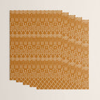 Mudcloth Style 1 in Orange Wrapping Paper Gallery Image 3