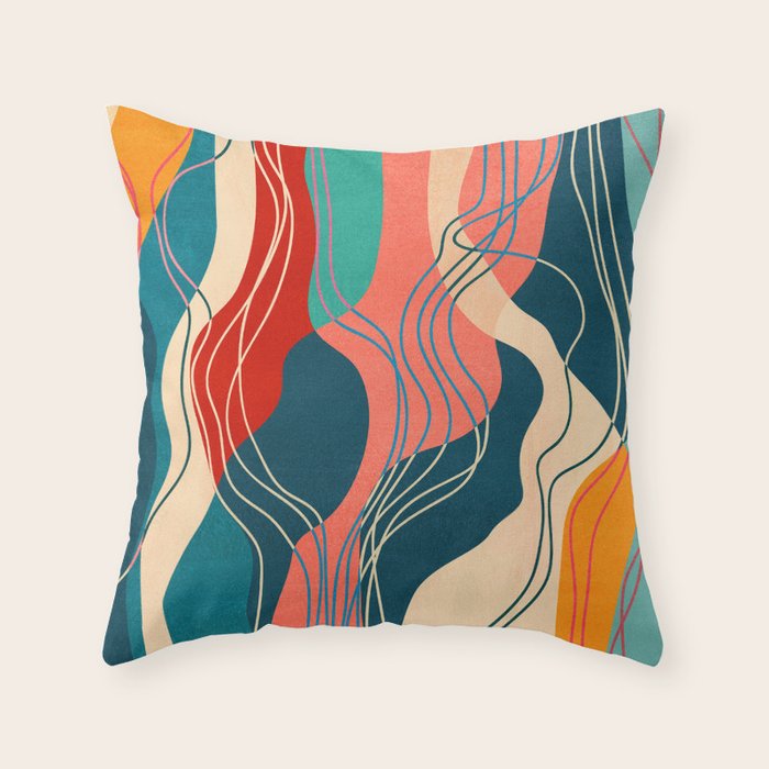 Smoke and ash Throw Pillow Gallery Image 6