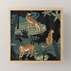 Tiger Jungle Mini Art Print Gallery Image 1