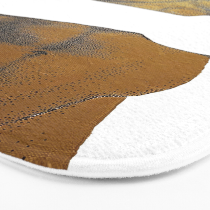 Echoes III (GOLD DOESN'T PRINT SHINY) Bath Mat Gallery Image 3