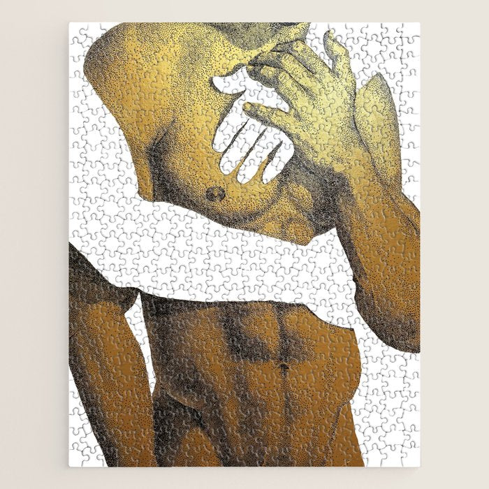 Echoes III (GOLD DOESN'T PRINT SHINY) Jigsaw Puzzle Gallery Image 1