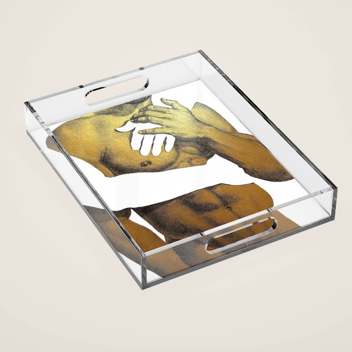 Echoes III (GOLD DOESN'T PRINT SHINY) Acrylic Tray Gallery Image 1