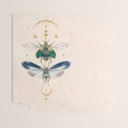 Moon insects Wrapping Paper Gallery Image 3