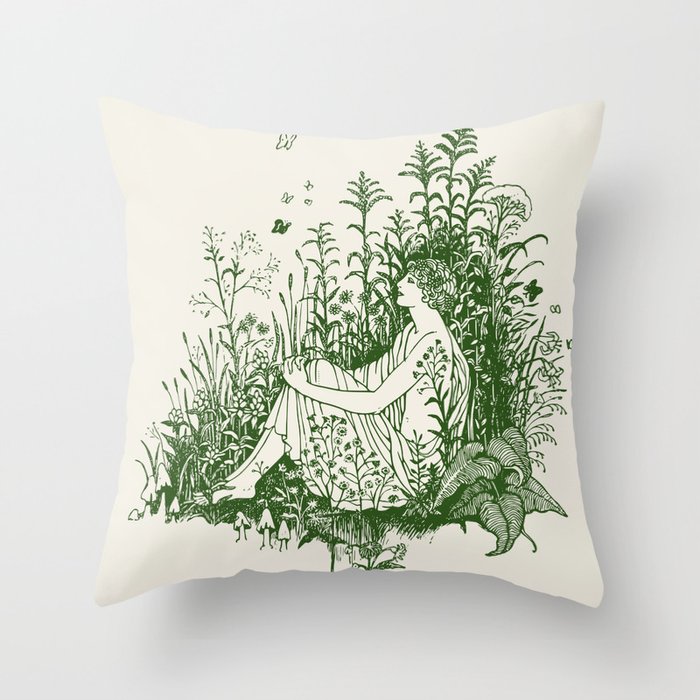 Inner Peace Throw Pillow Gallery Image 1