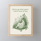 Inner Peace Mini Art Print Gallery Image 1