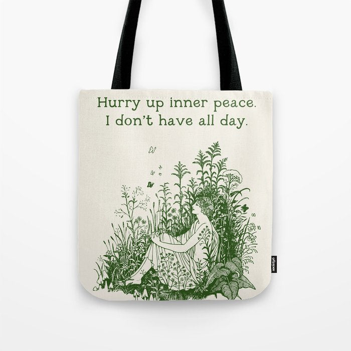 Inner Peace Tote Bag Gallery Image 1
