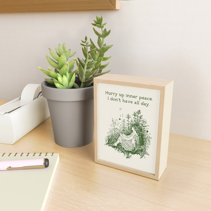 Inner Peace Mini Art Print Gallery Image 2