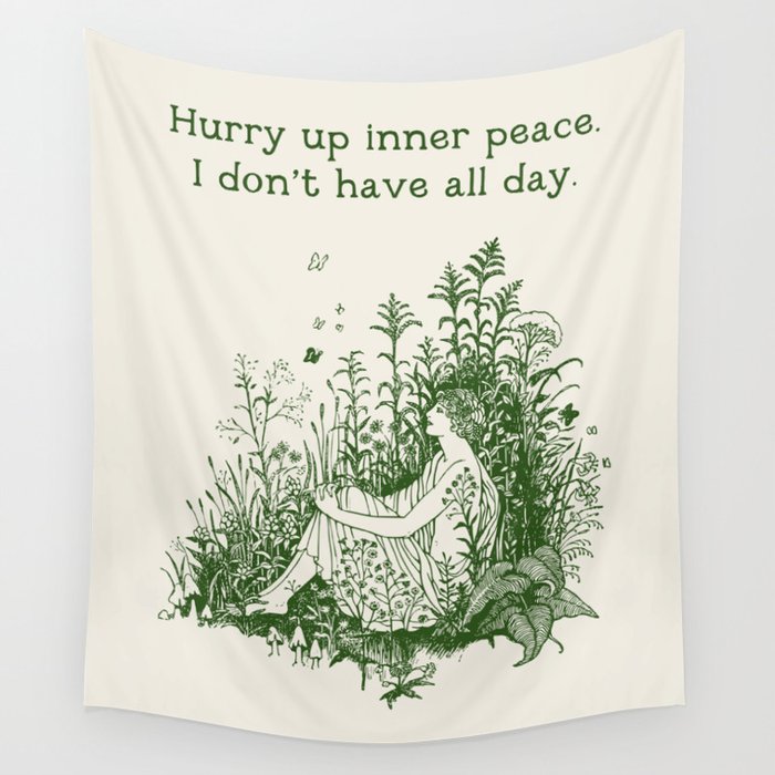 Inner Peace Wall Tapestry Gallery Image 1
