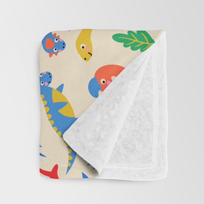 Dinomite Dinosaurs Throw Blanket Gallery Image 3