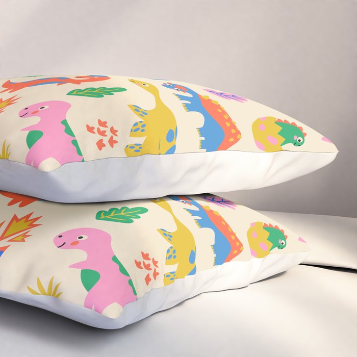 Dinomite Dinosaurs Pillow Sham Gallery Image 3