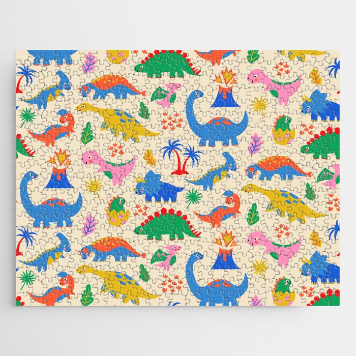 Dinomite Dinosaurs Jigsaw Puzzle Gallery Image 1