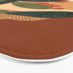 Prickly Pear Cactus Bath Mat Gallery Image 3