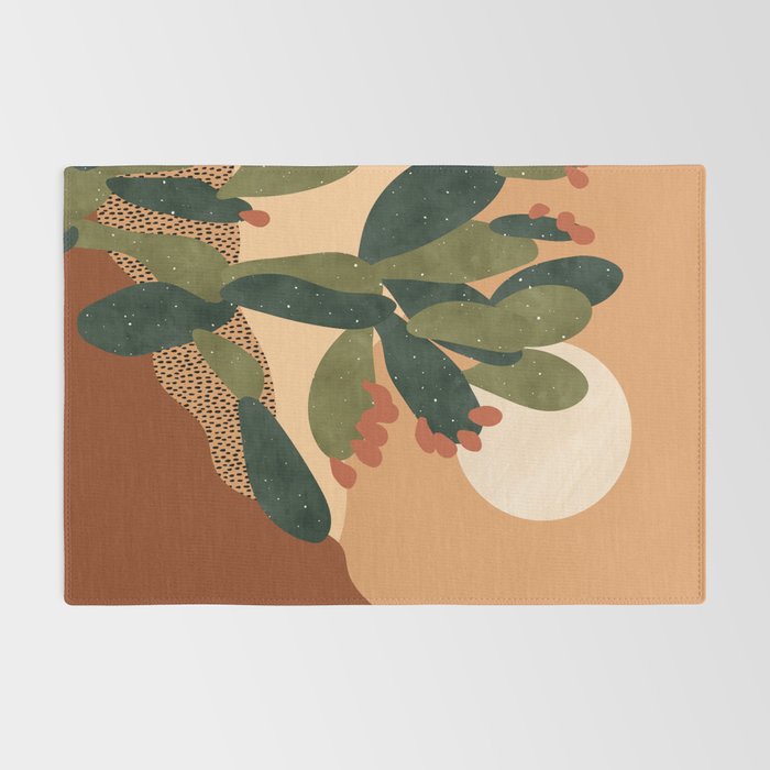 Prickly Pear Cactus Rug Gallery Image 2