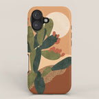 Prickly Pear Cactus iPhone Case Gallery Image 1