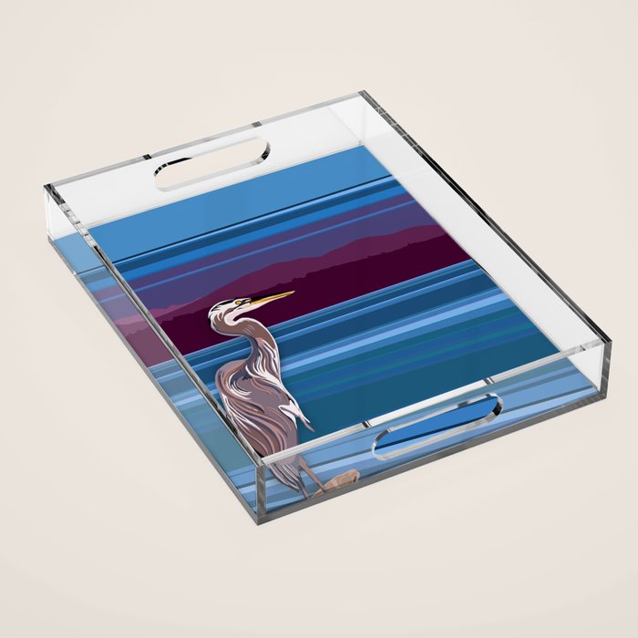 Ocean Breeze Acrylic Tray Gallery Image 1