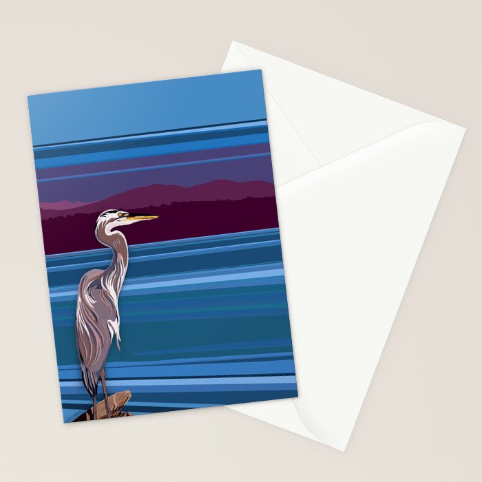 Ocean Breeze Stationery Card Gallery Image 2