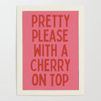 Cherry On Top - Pink and Red Poster Gallery Image 4