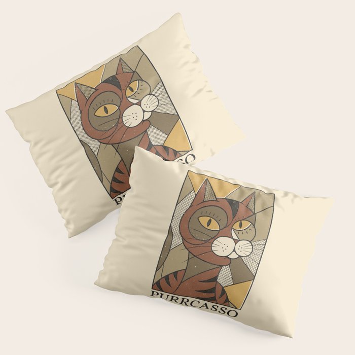 Purrcasso Pillow Sham Gallery Image 1