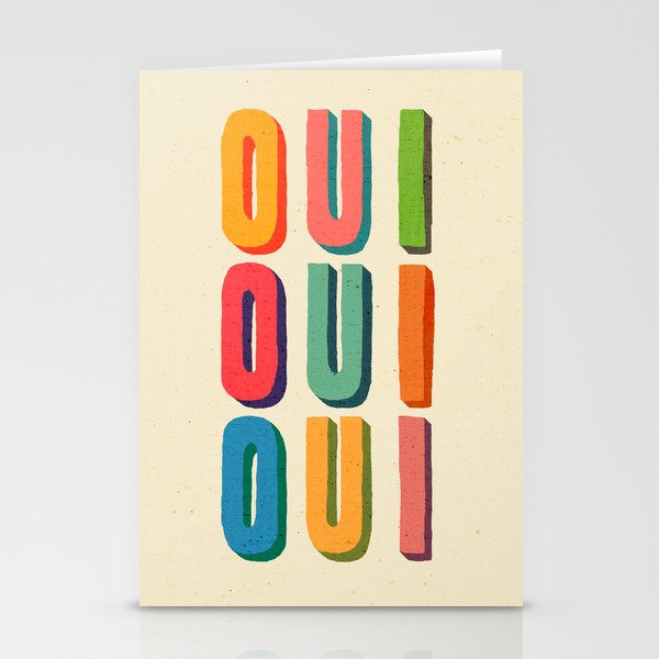 Oui oui oui Stationery Card Gallery Image 2