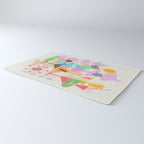 Retro Summer Party Rug Gallery Image 3