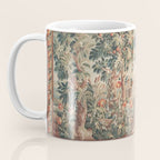 Antique 18th Century French Verdure Flower Garden Tapestry Coffee Mug Gallery Image 3