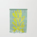 Lime & Sea Green: Matisse Paper Cutouts 06 Wall Hanging Gallery Image 1