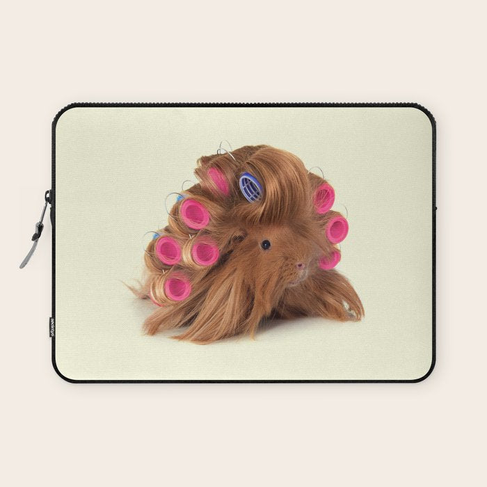 CURLY GUINEA PIG Laptop Sleeve Gallery Image 1